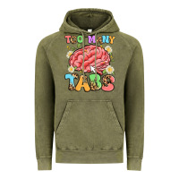 Vintage Olive too many tabs Vintage Hoodie - Artiststas