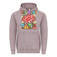 Vintage Zinc too many tabs Vintage Hoodie - Artiststas