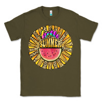 Army Green hello summer Classic Tee - JahusDesignShop