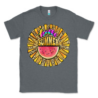 Charcoal Heather hello summer Classic Tee - JahusDesignShop