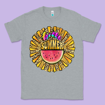 Hello Summer Classic Tee Designed By Jahusdesignshop