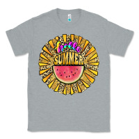 Heather Grey hello summer Classic Tee - JahusDesignShop