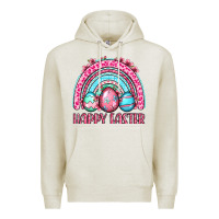 Happy Easter Eggs Rainbow Premium Hoodie | Teevron