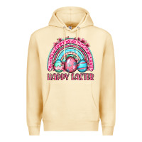 Pina Colada Happy Easter eggs rainbow Premium Hoodie - OliviaCreatesArt