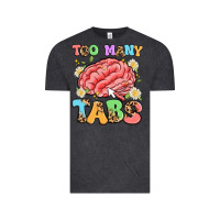 Vintage Black too many tabs Vintage Tee - Artiststas