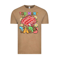 Vintage Coffee too many tabs Vintage Tee - Artiststas