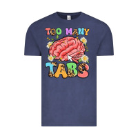 Vintage Denim too many tabs Vintage Tee - Artiststas