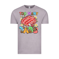 Vintage Zinc too many tabs Vintage Tee - Artiststas
