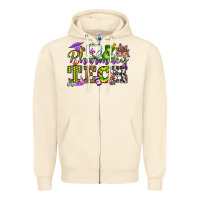 Sandshell mardi gras pharmacy tech Zipper Hoodie - OliviaCreatesArt