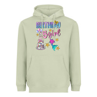 Matcha birthday girl 5 Heavyweight Hoodie - BundleAndBundleShop