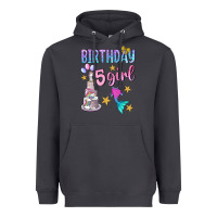 Smoke birthday girl 5 Heavyweight Hoodie - BundleAndBundleShop