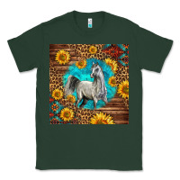 Sports Green arabian horse Classic Tee - LillyAllenDesigns
