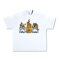 Western Sunflowers Gnomes Urban Heavy Tee | Teevron