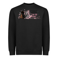 I Am The Storm With Girl And Butterflies Heavyweight Sweatshirt | Teevron