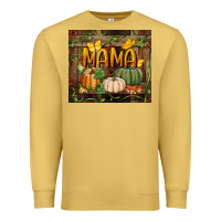 Antique Gold mama pumpkin tumbler Premium Sweatshirt - BundleAndBundleShop