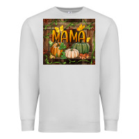 Dove Grey mama pumpkin tumbler Premium Sweatshirt - BundleAndBundleShop