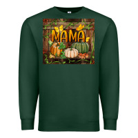 Sports Green mama pumpkin tumbler Premium Sweatshirt - BundleAndBundleShop