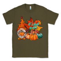 Army Green it is fall yall gnome Classic Tee - RacoonDesign