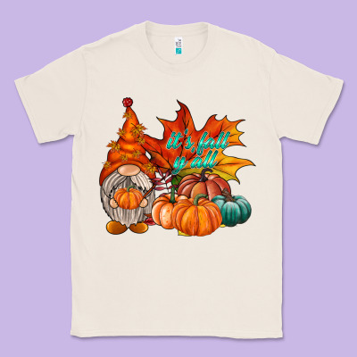 It Is Fall Yall Gnome Classic Tee Designed By Racoondesign