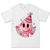 White birthday girl Premium Tee - MaliasSmallBusiness