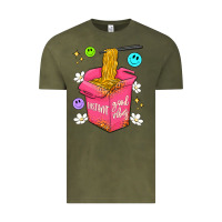 Vintage Olive instant good vibes Vintage Tee - Artiststas