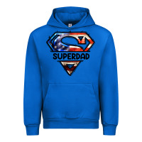 Cobalt American Superdad Urban Hoodie - LillyAllenDesigns