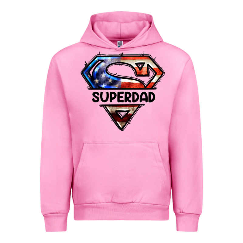 American Superdad Urban Hoodie by LillyAllenDesigns | Teevron