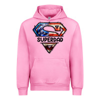 Fuchsia Pink American Superdad Urban Hoodie - LillyAllenDesigns