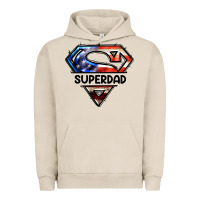 Pigment French Oak American Superdad Urban Hoodie - LillyAllenDesigns