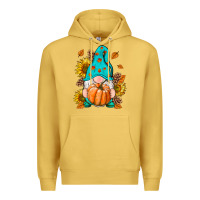 Antique Gold Fall Gnome Premium Hoodie - RanaPortraitStore