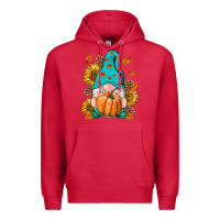 Cardinal Fall Gnome Premium Hoodie - RanaPortraitStore