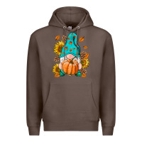 Coffee Fall Gnome Premium Hoodie - RanaPortraitStore