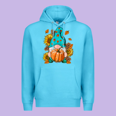 Fall Gnome Premium Hoodie Designed By Ranaportraitstore