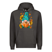 Smoke Fall Gnome Premium Hoodie - RanaPortraitStore