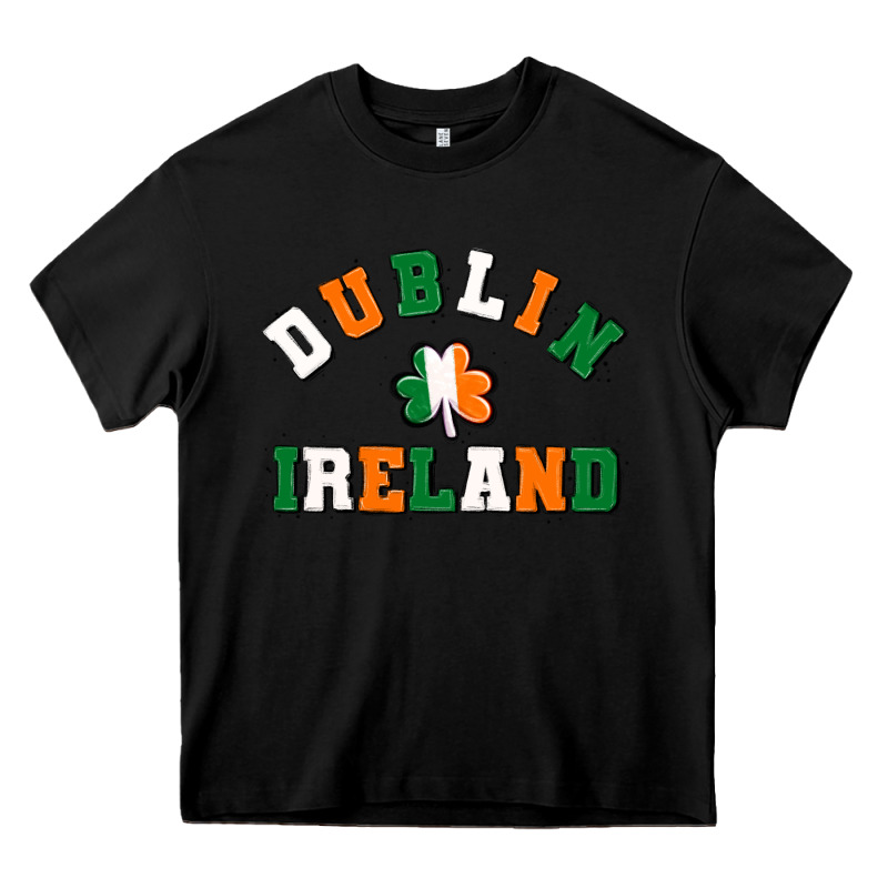 Dublİn Ireland Heavy Core Tee by MaliasSmallBusiness | Teevron