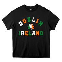 Black dublİn ireland Heavy Core Tee - MaliasSmallBusiness