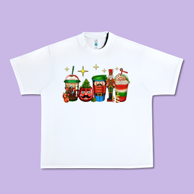 Nutcracker Coffee Urban Heavy Tee Designed By Jasminsmagicworld