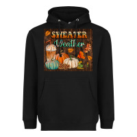 Black sweater weather tumbler Heavyweight Hoodie - BundleAndBundleShop
