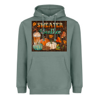Sage sweater weather tumbler Heavyweight Hoodie - BundleAndBundleShop