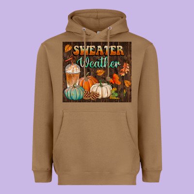 Sweater Weather Tumbler Heavyweight Hoodie Designed By Bundleandbundleshop