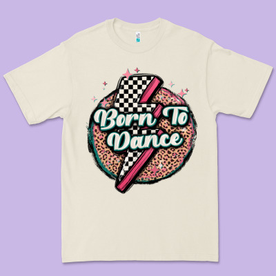Born To Dance Premium Tee Designed By Maliassmallbusiness