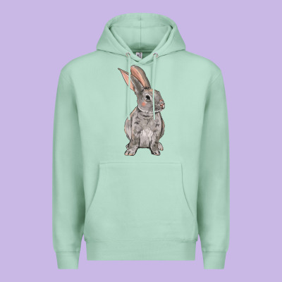 Easter Bunny Premium Hoodie Designed By Oliviacreatesart