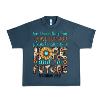 Midnight Navy for i know the plans i have for you plans to give you hope and a futur Urban Heavy Tee - JahusDesignShop