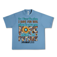 Pebble Blue for i know the plans i have for you plans to give you hope and a futur Urban Heavy Tee - JahusDesignShop