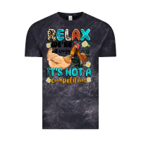 Cloud Black relax we're all crazy it's not a competition Vintage Tee - Artiststas