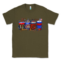 Army Green labor day drink Classic Tee - RacoonDesign