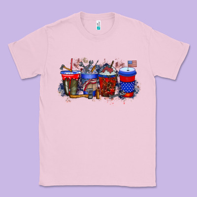 Labor Day Drink Classic Tee Designed By Racoondesign
