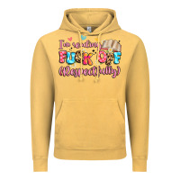 Vintage Mustard i'm reading fuck off respectfully Vintage Hoodie - Artiststas