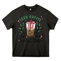 Asphalt iced coffee social club Heavy Core Tee - MaliasSmallBusiness