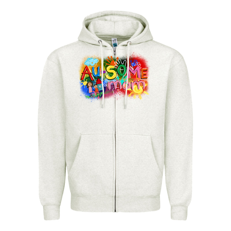 Au-some Mom Autism Zipper Hoodie by FaDigitalArtStudio | Teevron